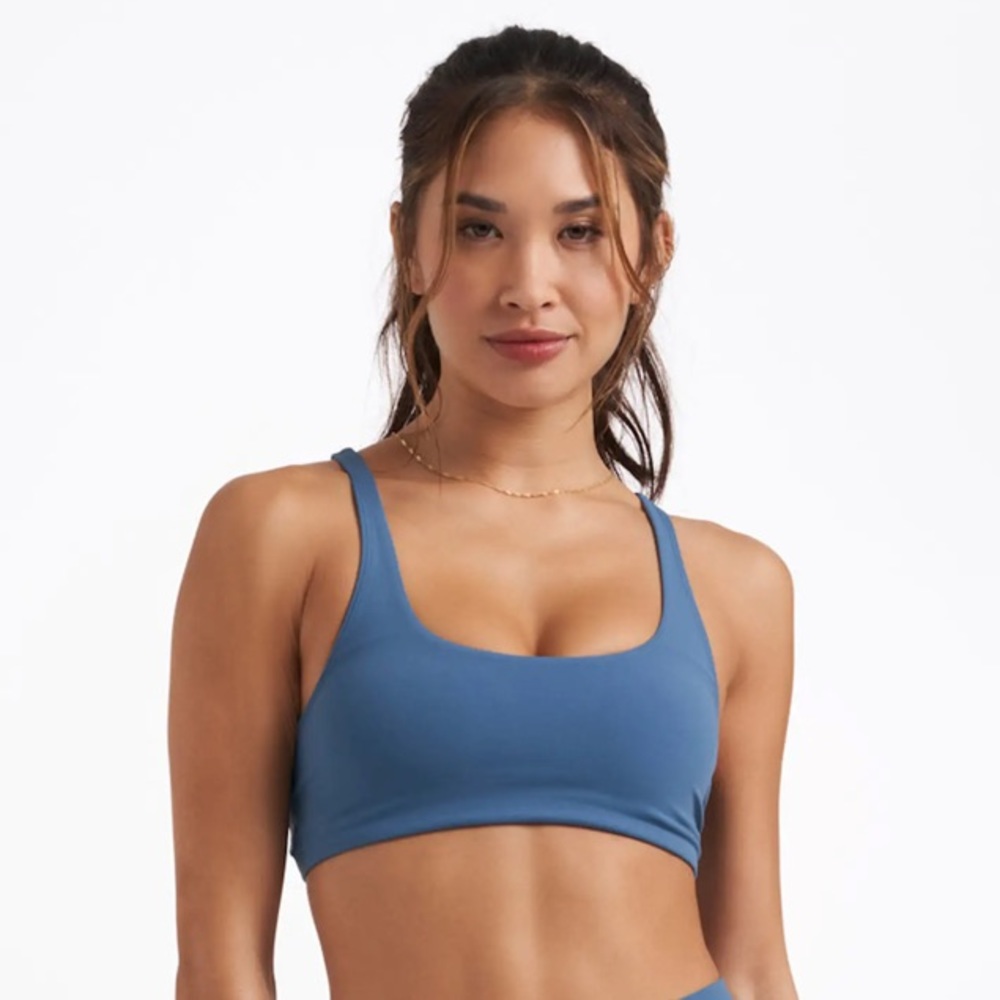 Vuori Yosemite Sports Bra Pool Blue